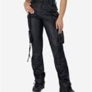 NWT Racing Black Cargo Pants